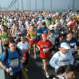 New York marathon Verrazano bridge -- Wiki Creative Commons