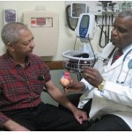 Mr. Ancar with his cardiologist, Dr. Keith C. Ferdinand